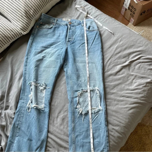 We the free Maggie mid rise straight leg jeans- Size 28 - Picture 11 of 11